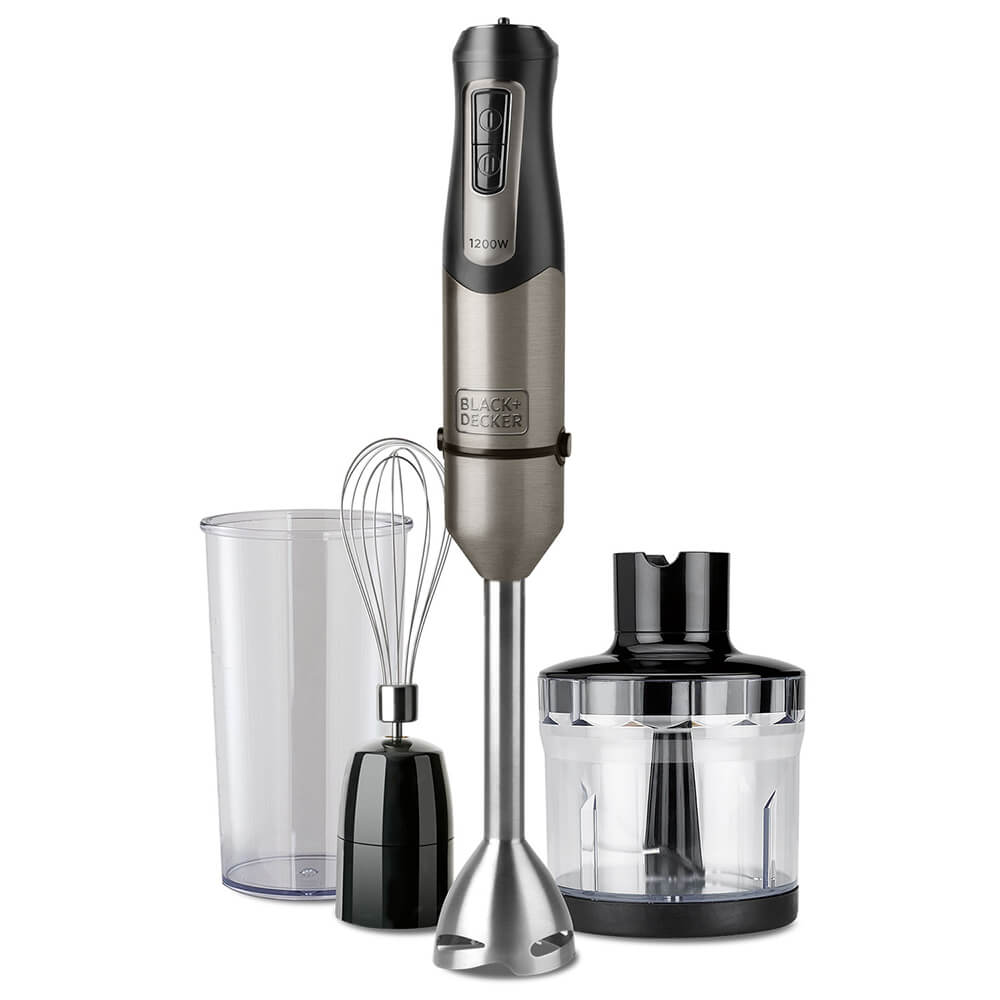 black-decker-black-decker-hand-blender 1200W Brushed Accessories